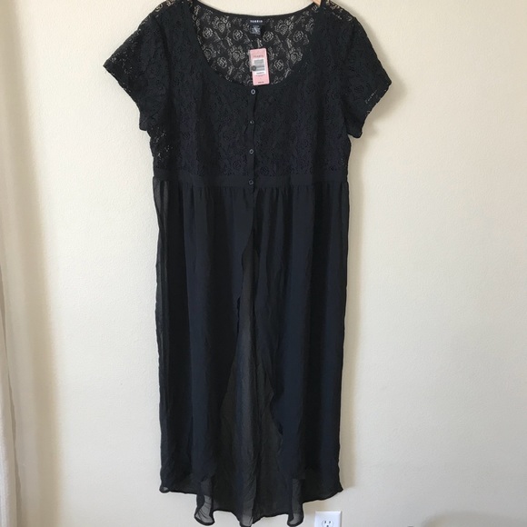 torrid Other - Torrid Black Lace Maxi Coverup